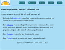 Tablet Screenshot of nuevaobra.net